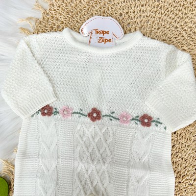   Saída de Maternidade Flora - Off White